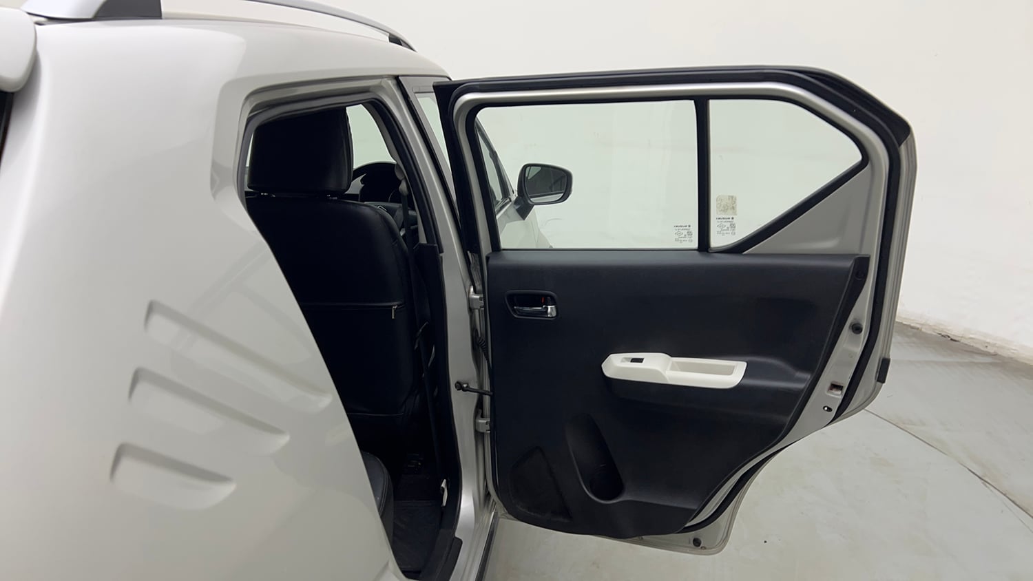 Used 2020 Maruti Suzuki Ignis Alpha 1.2 AMT Petrol Automatic interior RIGHT REAR DOOR OPEN VIEW