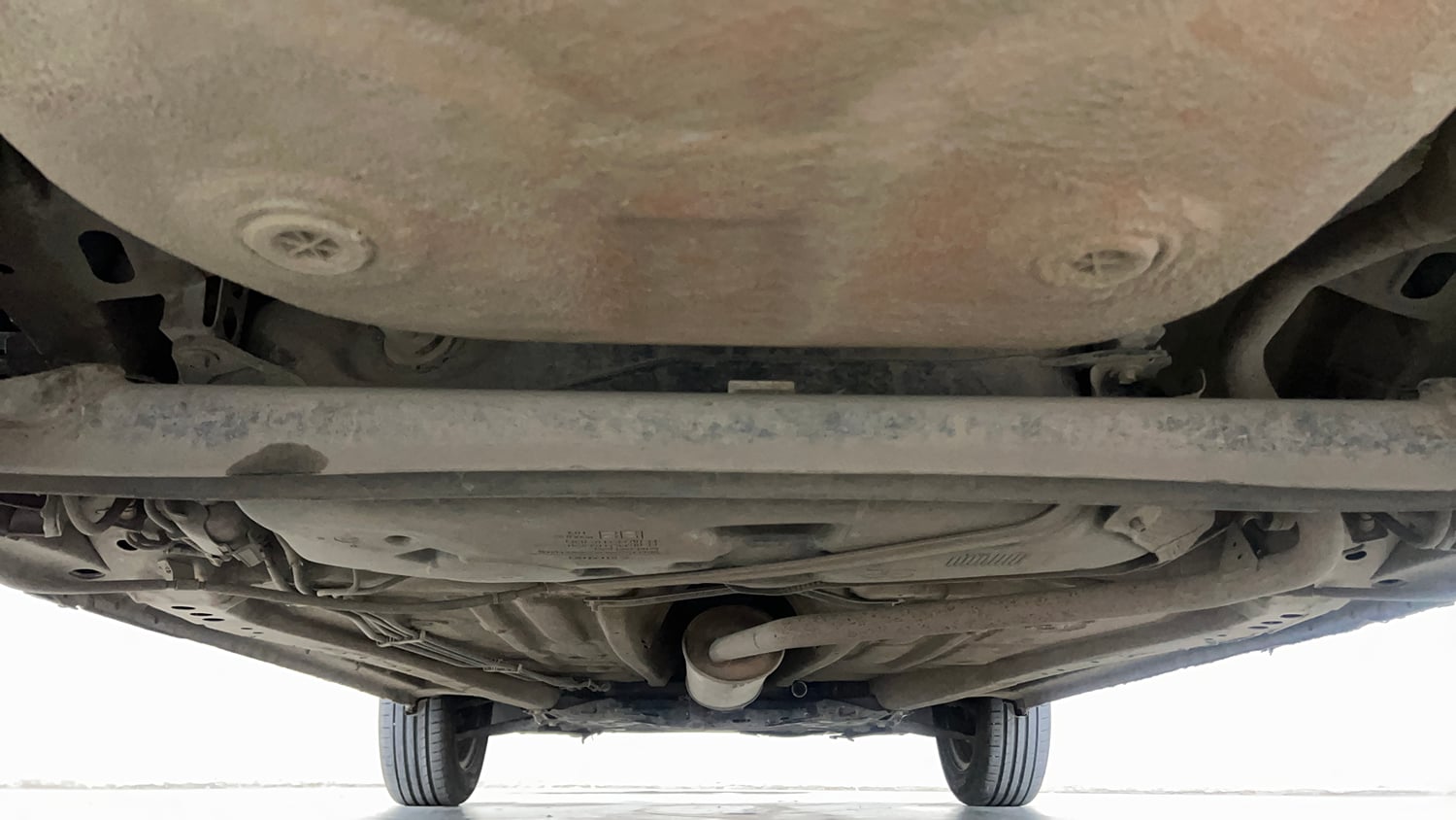 Used 2021 Maruti Suzuki Ignis Sigma 1.2 MT Petrol Manual extra REAR UNDERBODY VIEW (TAKEN FROM REAR)