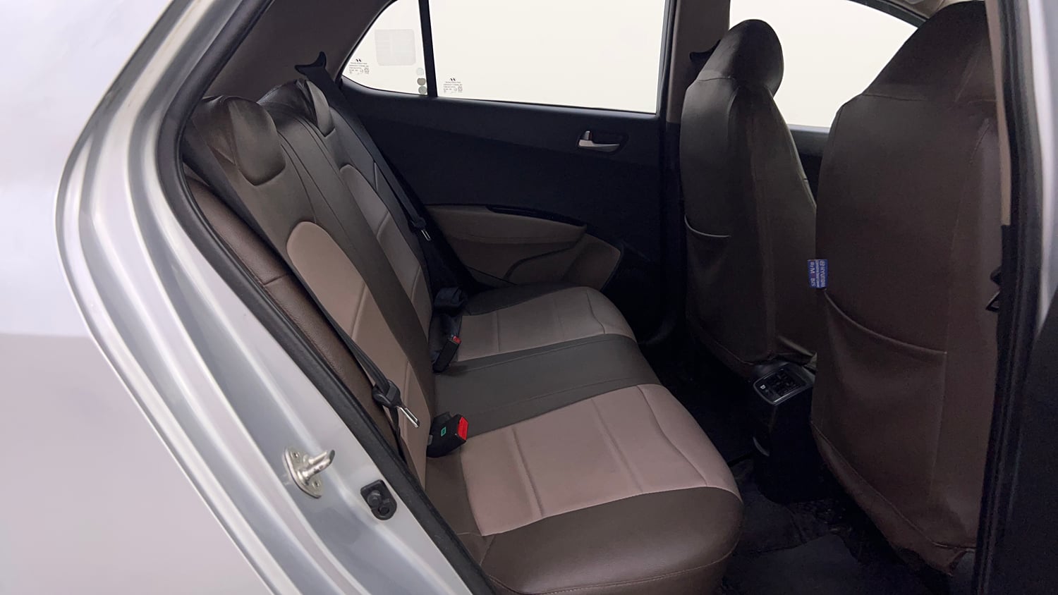 Used 2019 Hyundai Grand i10 Sportz 1.2 Kappa VTVT Petrol Manual interior RIGHT SIDE REAR DOOR CABIN VIEW