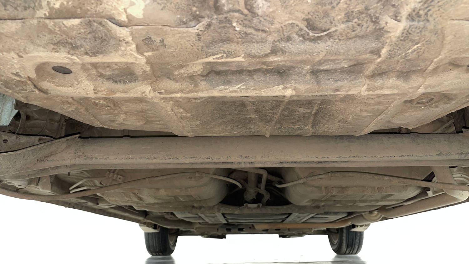 Used 2016 Honda Jazz VX Petrol Petrol Manual extra REAR UNDERBODY VIEW (TAKEN FROM REAR)