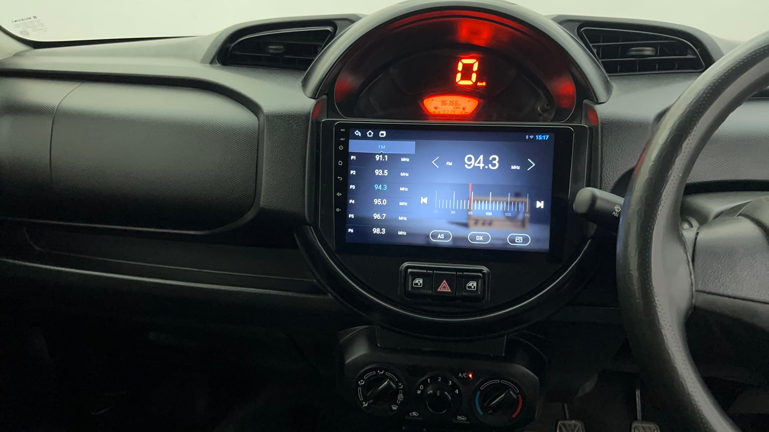 Used 2021 Maruti Suzuki S-Presso VXi CNG Cng Manual interior MUSIC SYSTEM & AC CONTROL VIEW