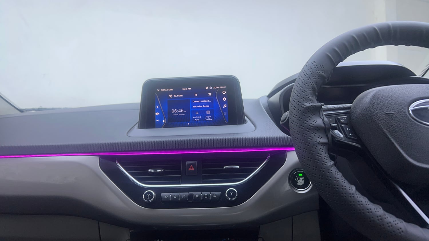 Used 2019 Tata Nexon XZA Plus Petrol Petrol Automatic interior MUSIC SYSTEM & AC CONTROL VIEW