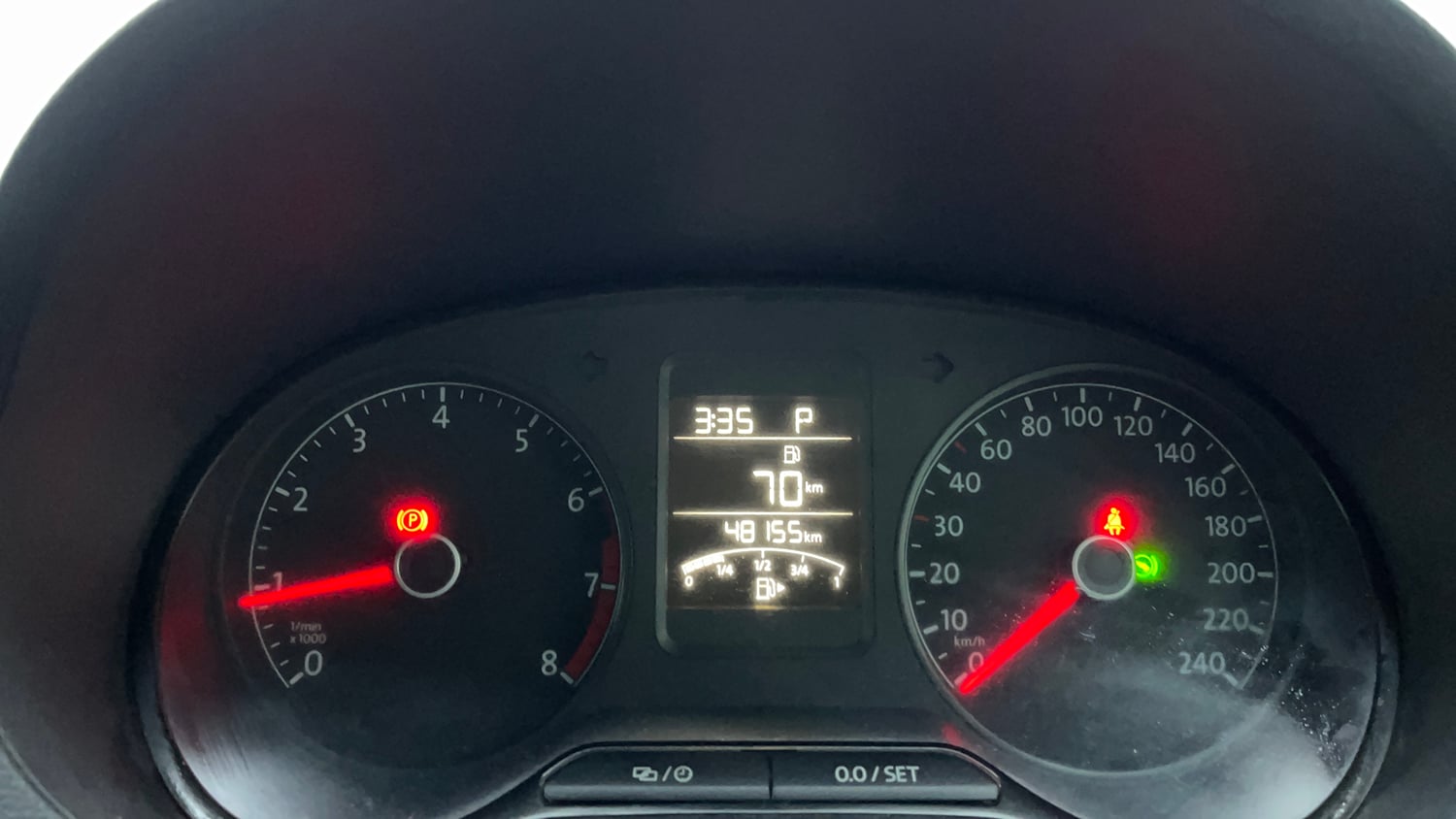 Used 2021 Volkswagen Polo GT Petrol Automatic interior CLUSTERMETER VIEW