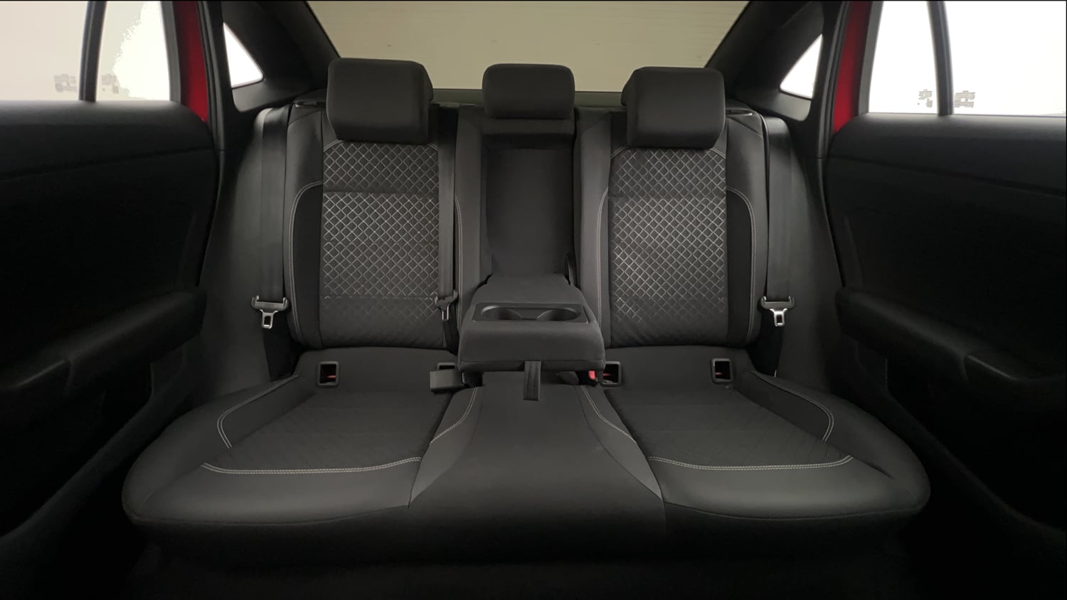 Used 2025 Volkswagen Virtus GT Line 1.0 TSI AT Petrol Automatic interior REAR SEAT CONDITION VIEW