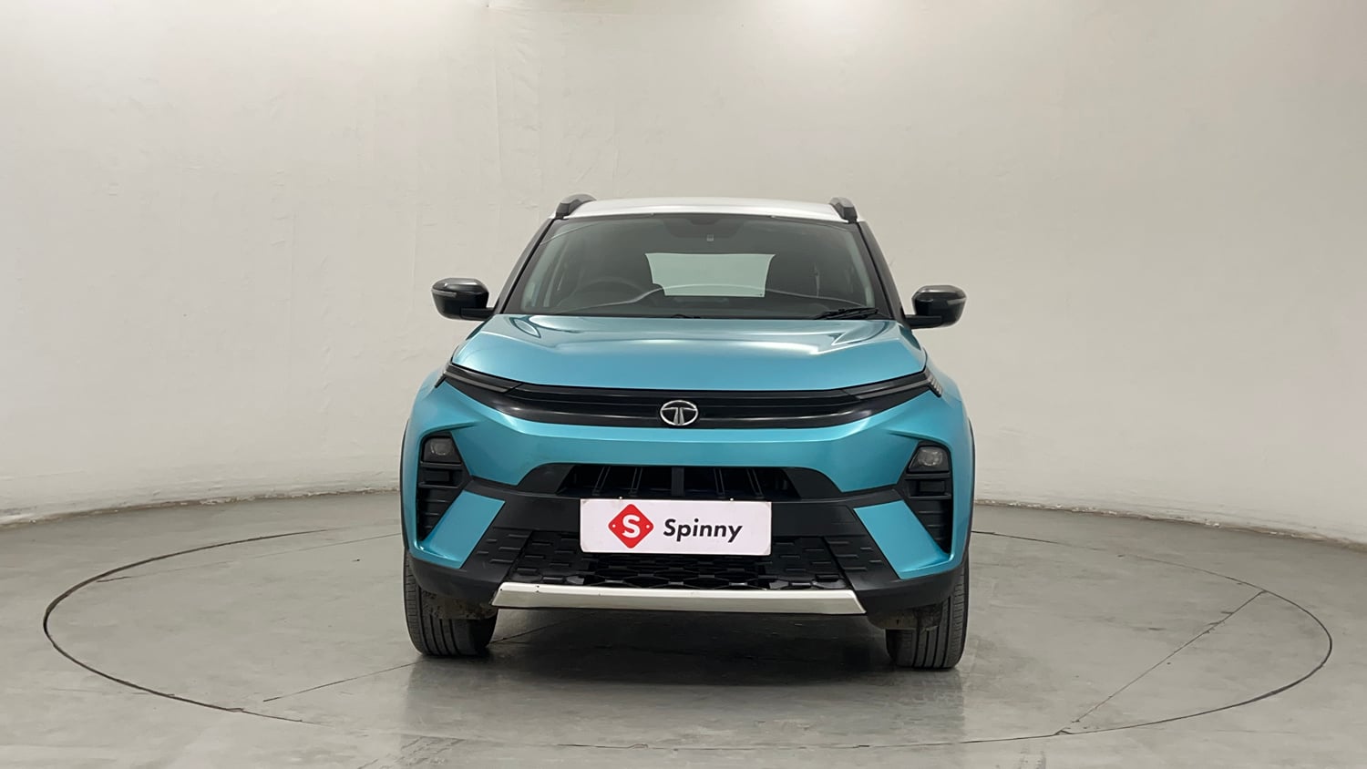 Used 2024 Tata Nexon Creative 1.2 Revotron Petrol 6AMT DT Petrol Automatic exterior FRONT VIEW