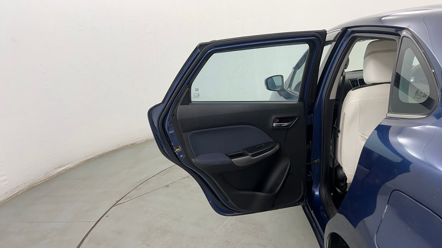 Used 2021 Maruti Suzuki Baleno Zeta Automatic Petrol Automatic interior LEFT REAR DOOR OPEN VIEW