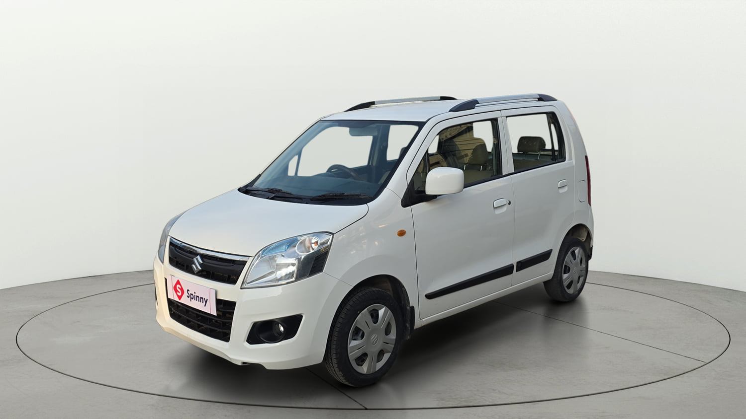 Used 2017 Maruti Suzuki Wagon R VXI Petrol Manual exterior LEFT FRONT CORNER VIEW