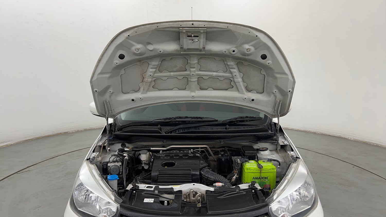 Used 2016 Maruti Suzuki Celerio ZXi AMT Petrol Automatic engine ENGINE & BONNET OPEN FRONT VIEW