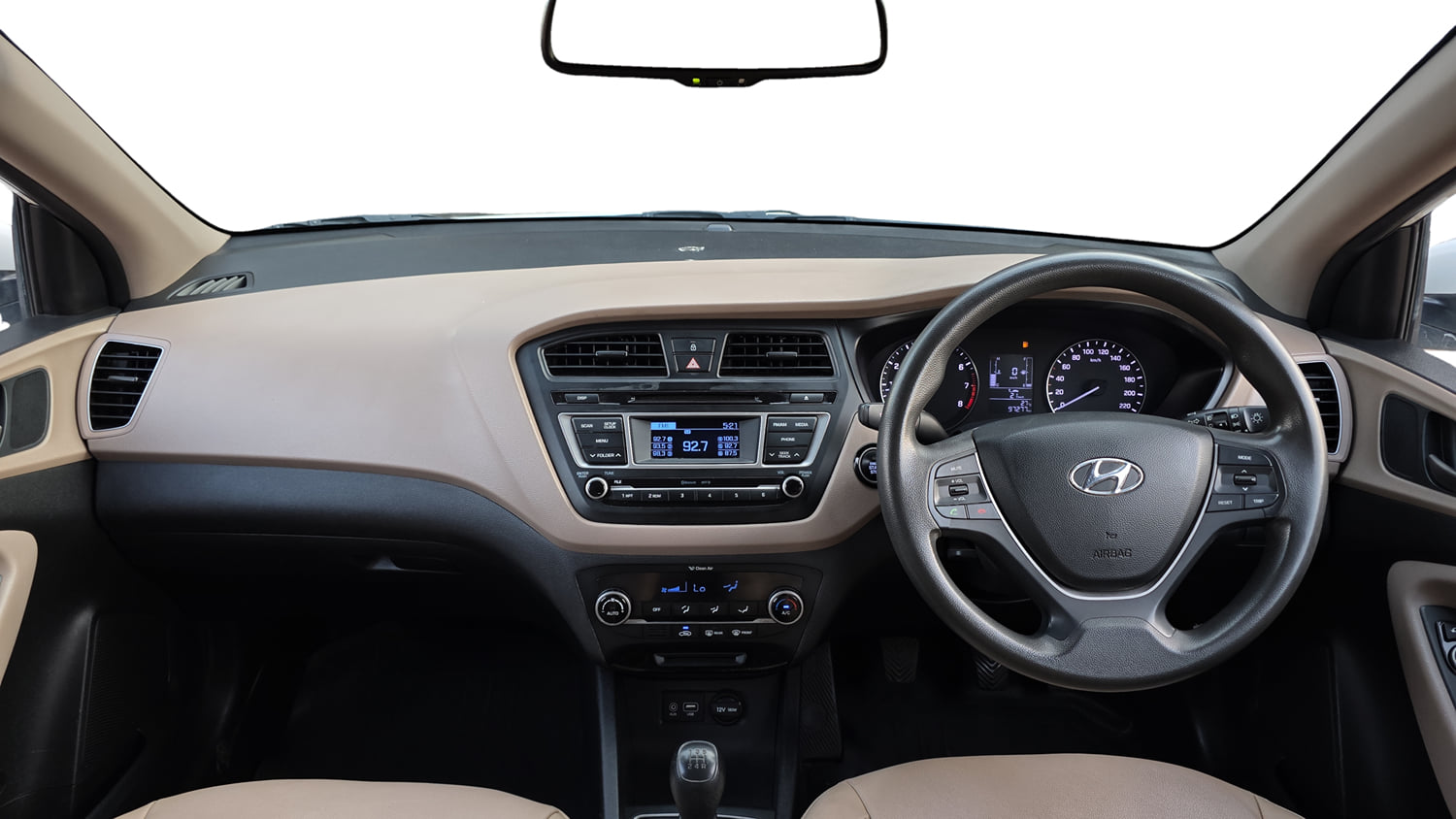 Used 2015 Hyundai Elite i20 Sportz 1.2 (O) Petrol Manual interior DASHBOARD VIEW