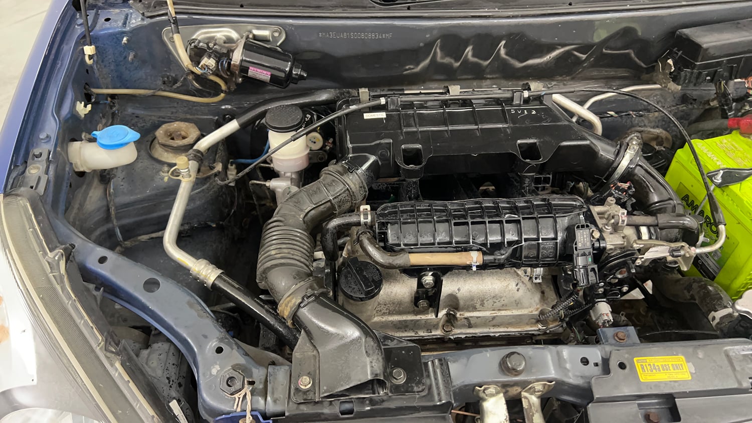Used 2016 Maruti Suzuki Alto 800 Lxi Petrol Manual engine ENGINE RIGHT SIDE VIEW