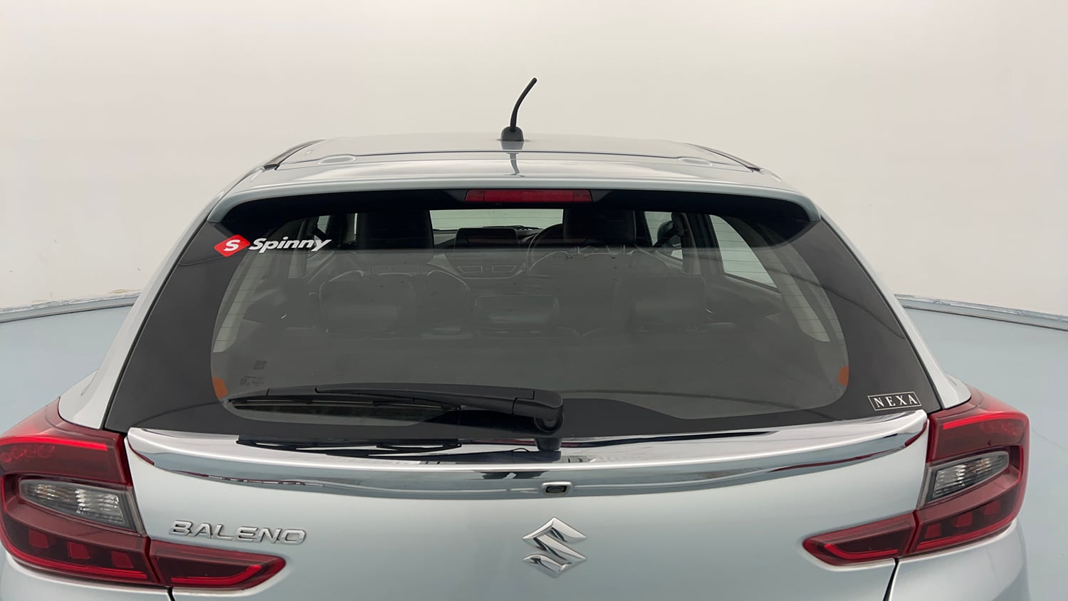 Used 2023 Maruti Suzuki Baleno Zeta MT Petrol Manual exterior BACK WINDSHIELD VIEW