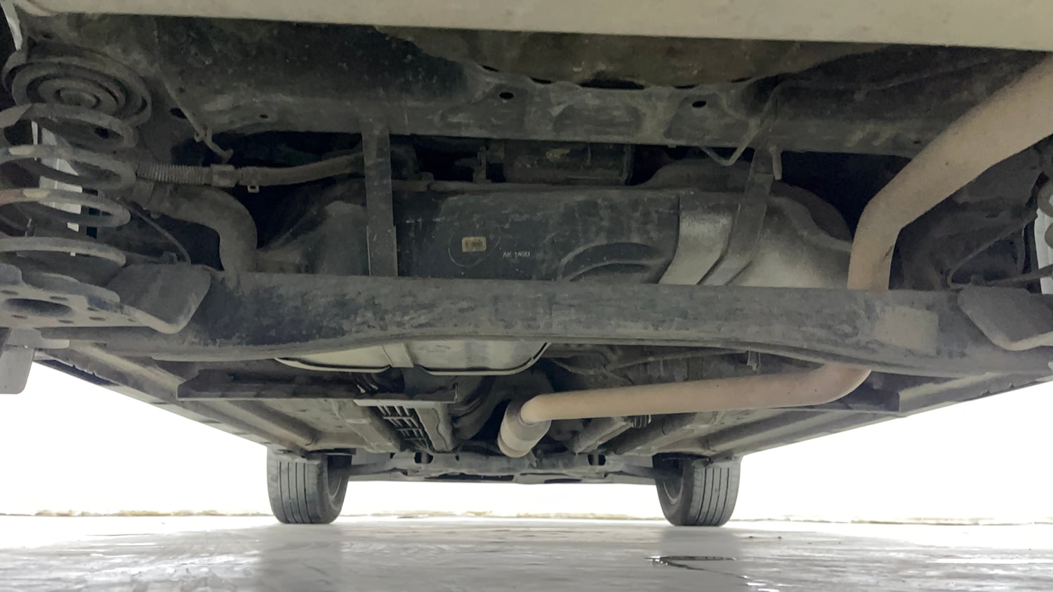 Used 2019 kia Seltos GTX DCT 1.4 Petrol Automatic extra REAR UNDERBODY VIEW (TAKEN FROM REAR)