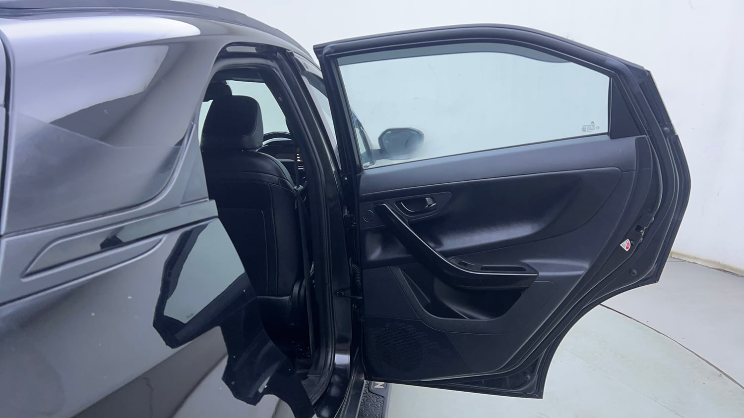 Used 2024 Tata Nexon Fearless Plus (S) 1.5 Diesel 6MT Dark Edition Diesel Manual interior RIGHT REAR DOOR OPEN VIEW
