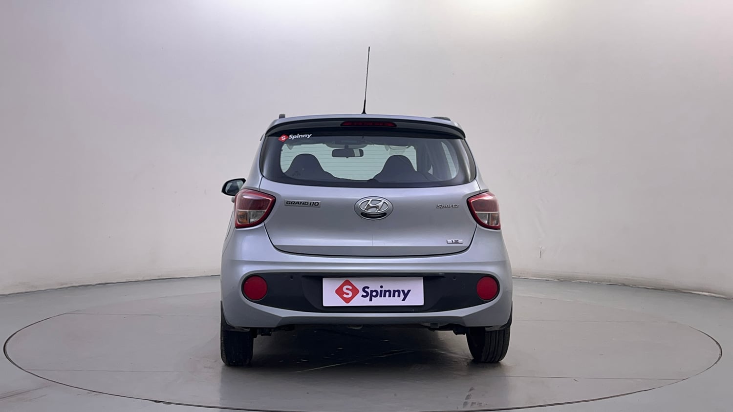 Used 2019 Hyundai Grand i10 Sportz 1.2 Kappa VTVT Petrol Manual exterior BACK VIEW