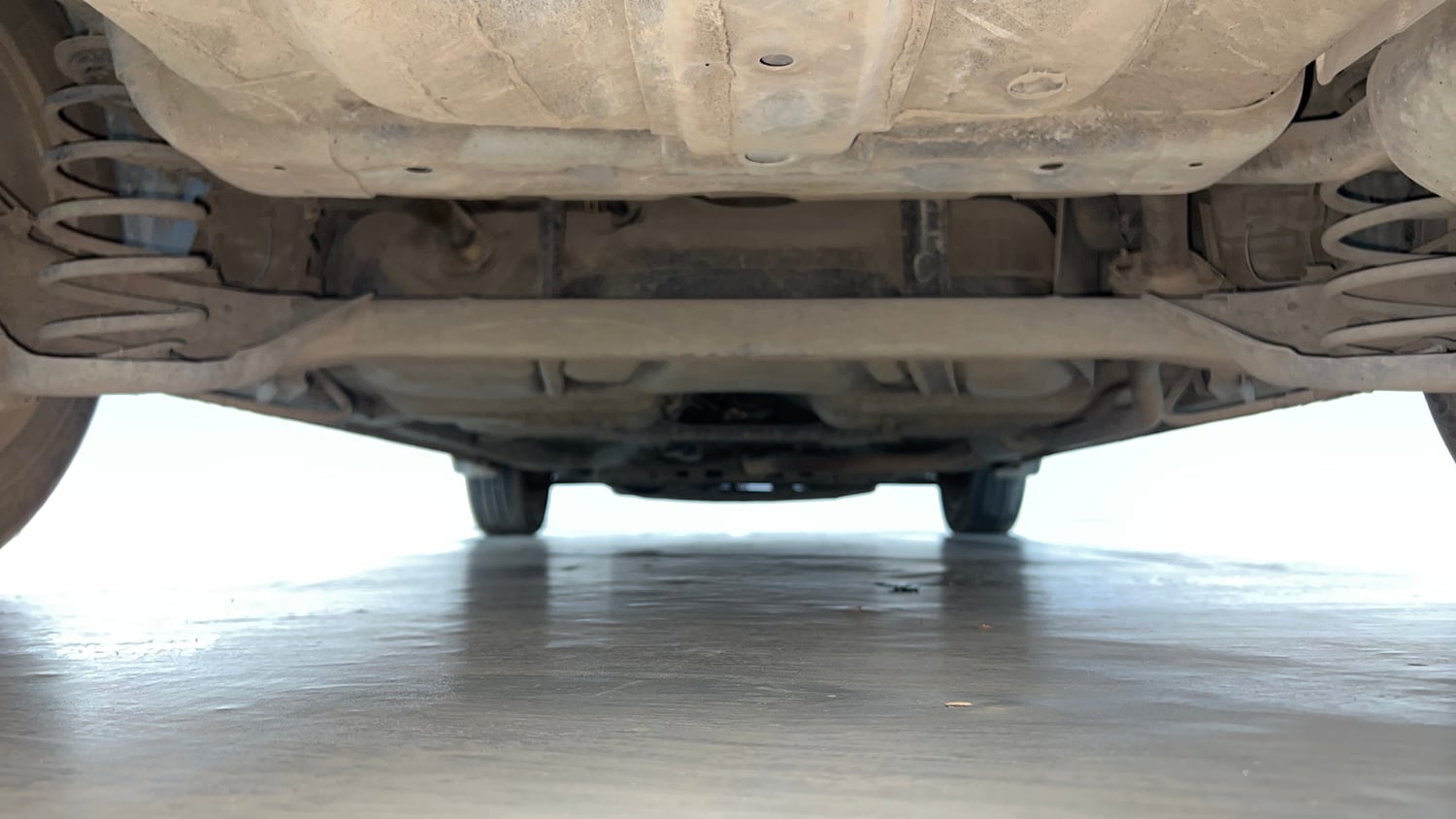 Used 2022 Honda City 4th Generation V Petrol Petrol Manual extra REAR UNDERBODY VIEW (TAKEN FROM REAR)