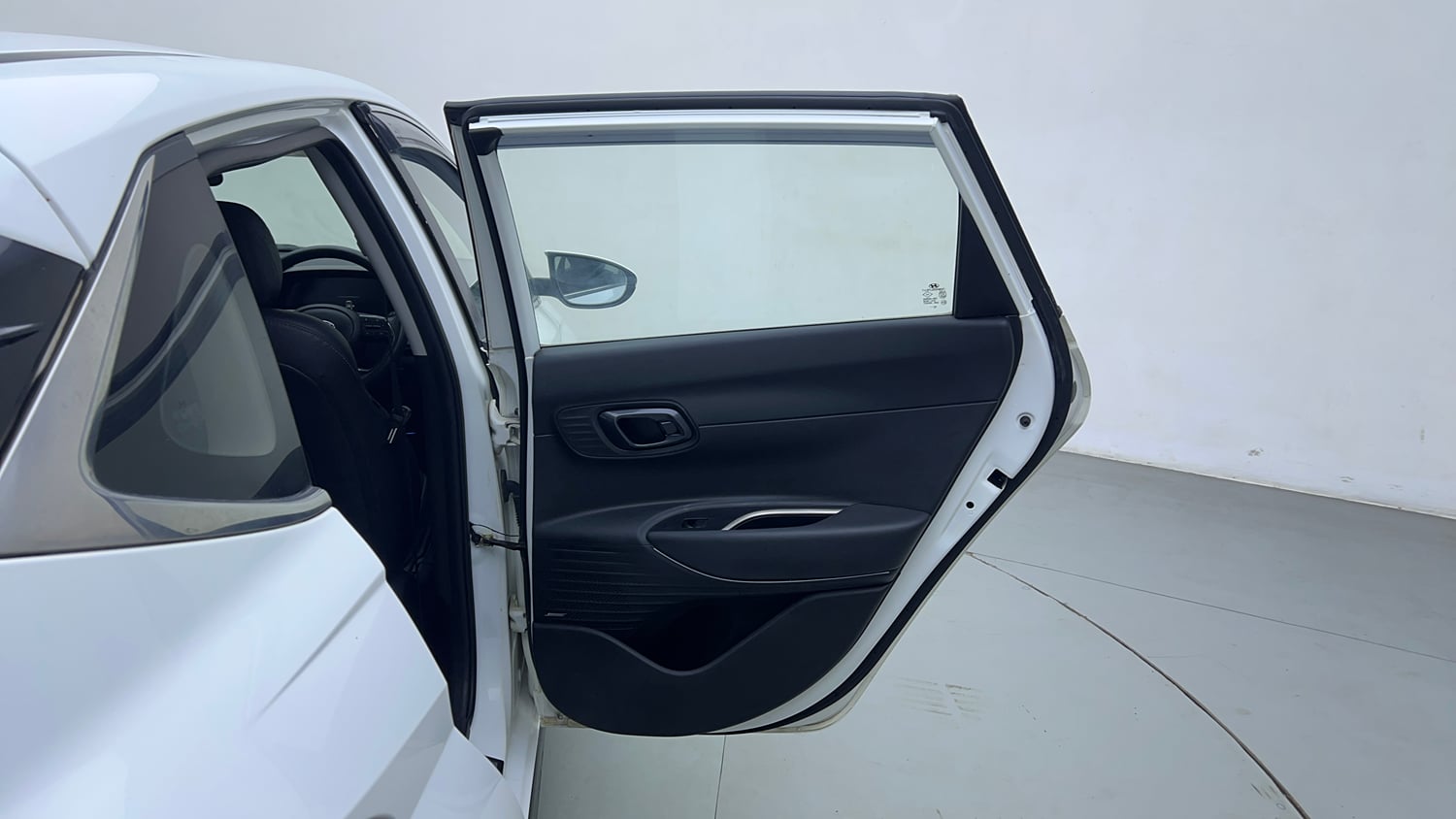 Used 2021 Hyundai New i20 Asta (O) 1.0 Turbo DCT Petrol Automatic interior RIGHT REAR DOOR OPEN VIEW