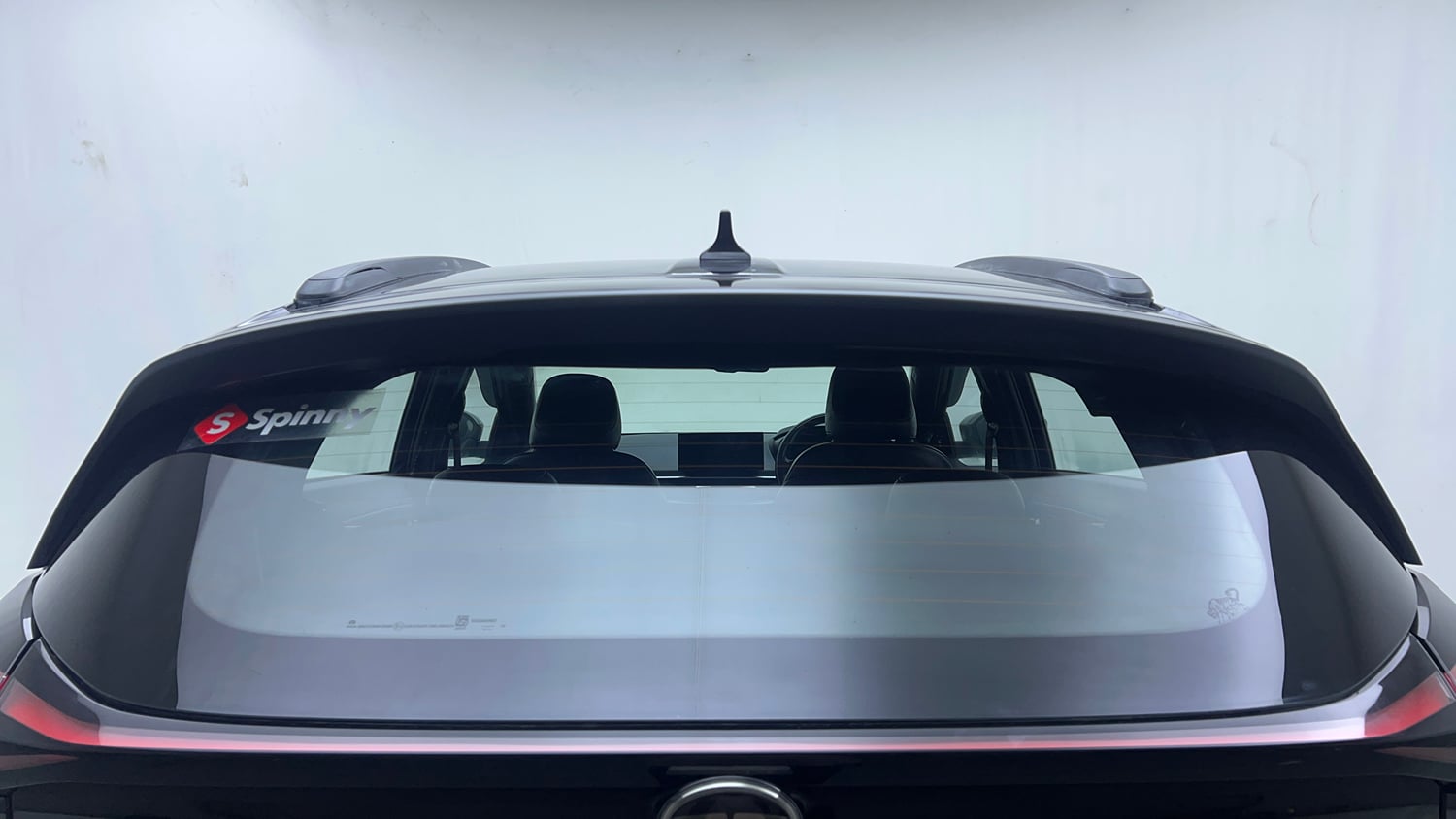 Used 2024 Tata Nexon Fearless Plus (S) 1.5 Diesel 6MT Dark Edition Diesel Manual exterior BACK WINDSHIELD VIEW