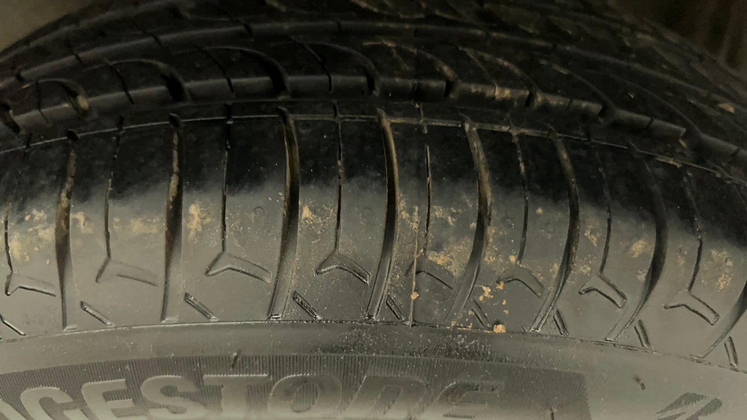 Used 2021 Maruti Suzuki S-Presso VXi CNG Cng Manual tyres LEFT REAR TYRE TREAD VIEW