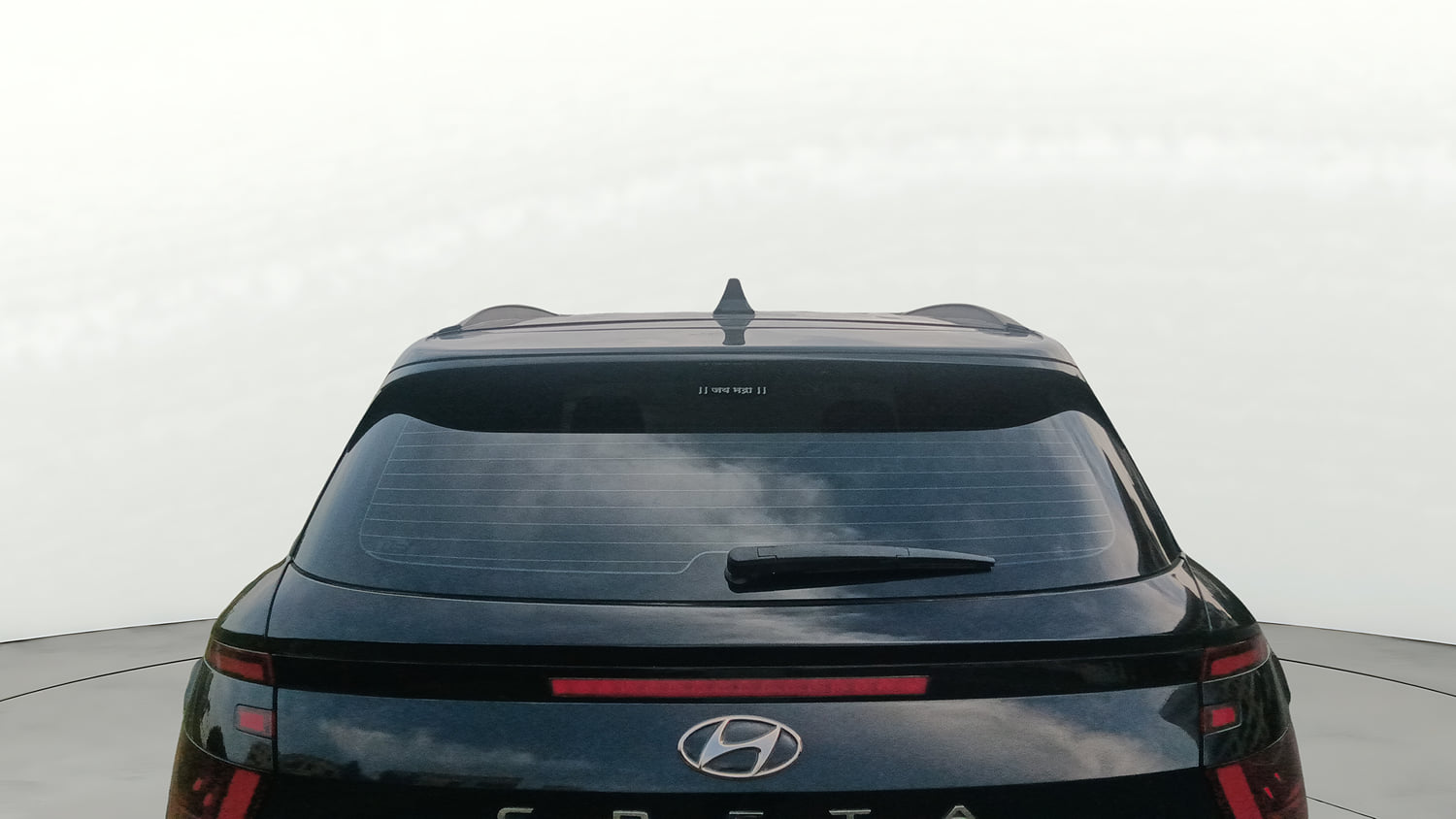 Used 2022 Hyundai Creta SX (O) 1.5 Diesel Automatic knight Diesel Automatic exterior BACK WINDSHIELD VIEW