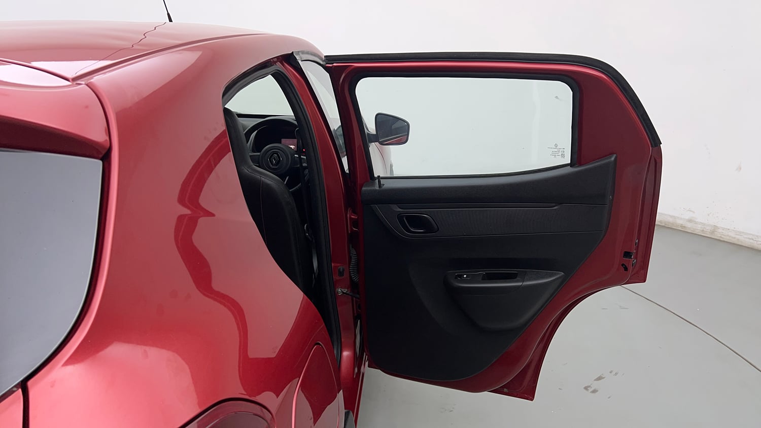 Used 2022 Renault Kwid RXT 1.0 AMT Petrol Automatic interior RIGHT REAR DOOR OPEN VIEW