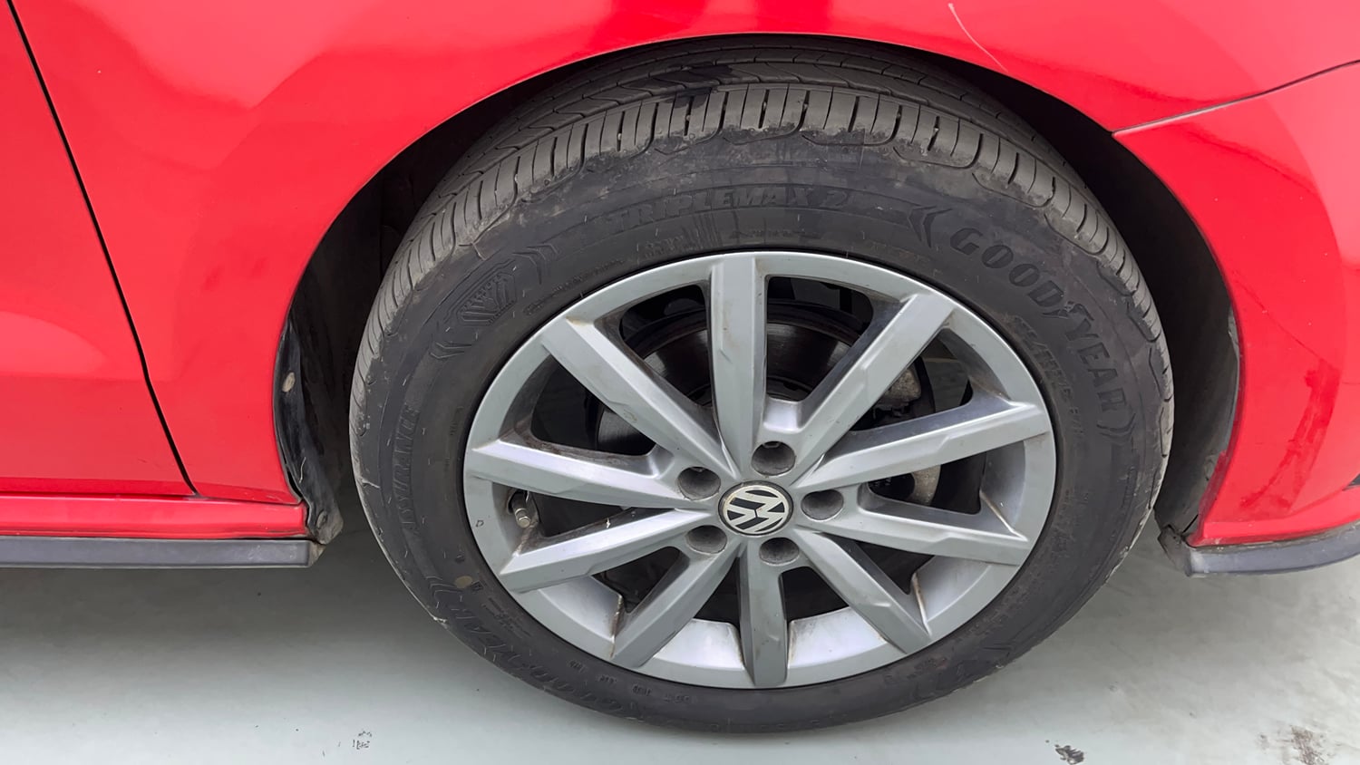 Used 2021 Volkswagen Polo GT Petrol Automatic tyres RIGHT FRONT TYRE RIM VIEW