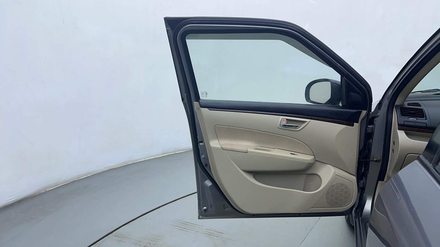 Used 2015 Maruti Suzuki Swift Dzire ZXI Petrol Manual interior LEFT FRONT DOOR OPEN VIEW
