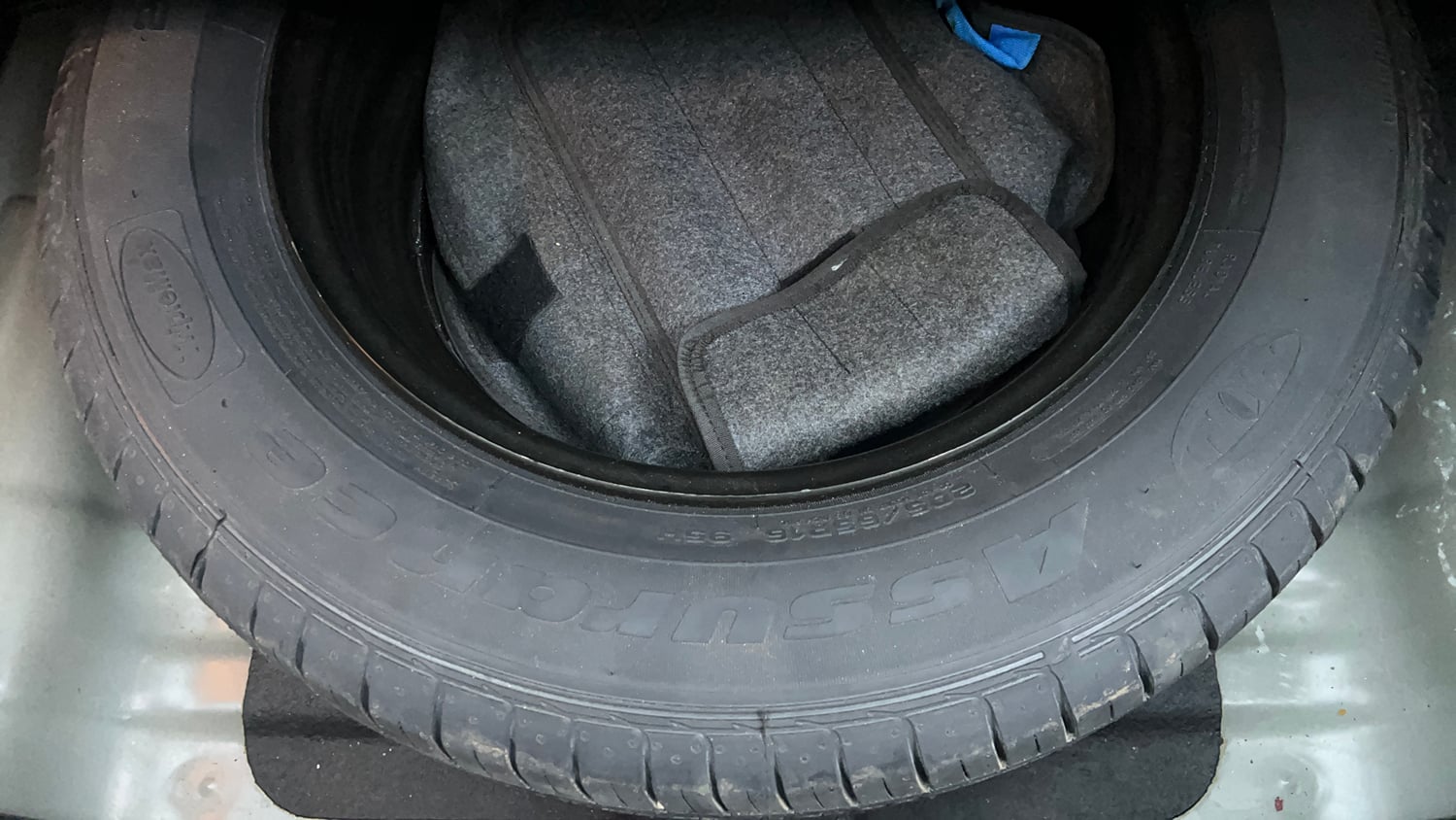 Used 2021 Kia Seltos GTX Plus 1.4 Petrol Manual tyres SPARE TYRE VIEW