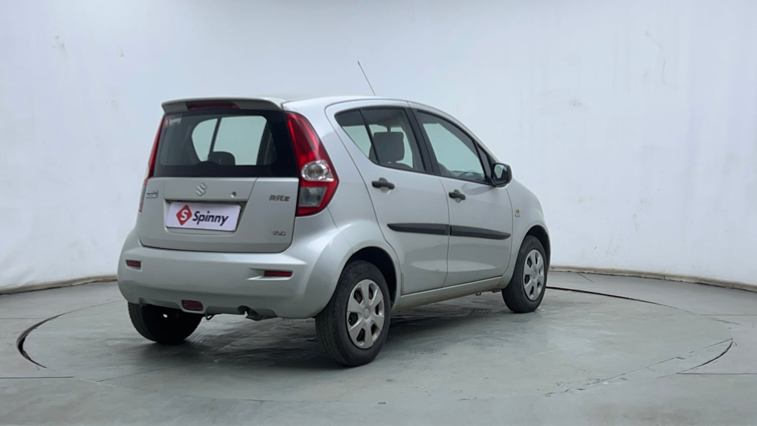 Used 2014 Maruti Suzuki Ritz Vxi BS-IV Petrol Manual exterior RIGHT REAR CORNER VIEW