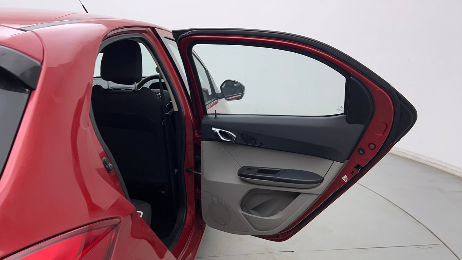 Used 2018 Tata Tiago Revotron XZA Petrol Automatic interior RIGHT REAR DOOR OPEN VIEW