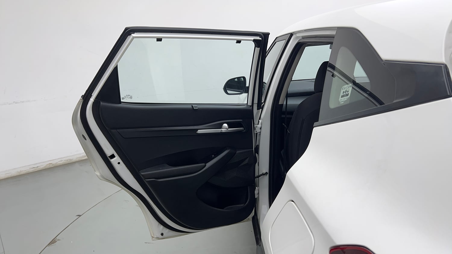 Used 2024 Kia Seltos HTE 1.5 Diesel MT Diesel Manual interior LEFT REAR DOOR OPEN VIEW
