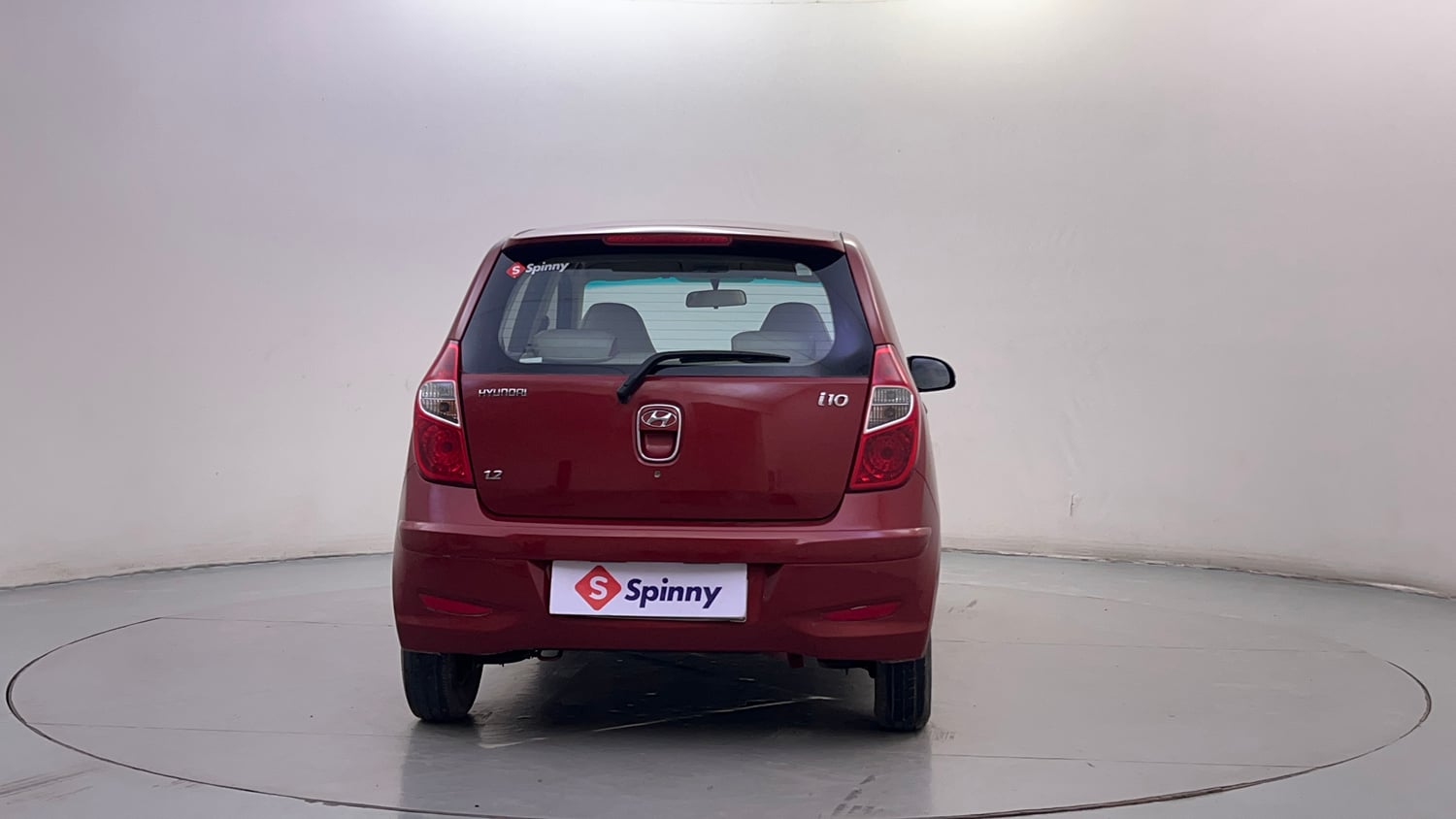 Used 2012 Hyundai i10 Sportz 1.2 Kappa2 Petrol Manual exterior BACK VIEW