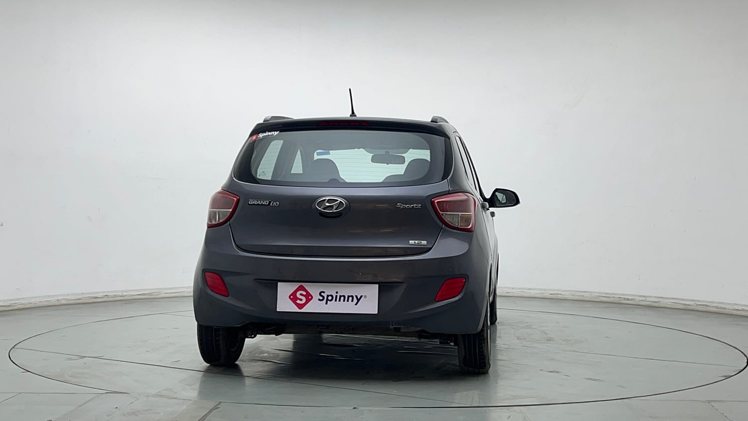 Used 2016 Hyundai Grand i10 Sportz 1.2 Kappa VTVT Petrol Manual exterior BACK VIEW