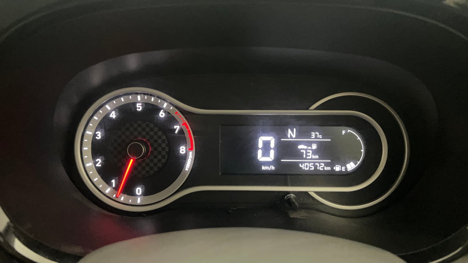 Used 2020 Hyundai Grand i10 Nios Asta AMT 1.2 Kappa VTVT Petrol Automatic interior CLUSTERMETER VIEW