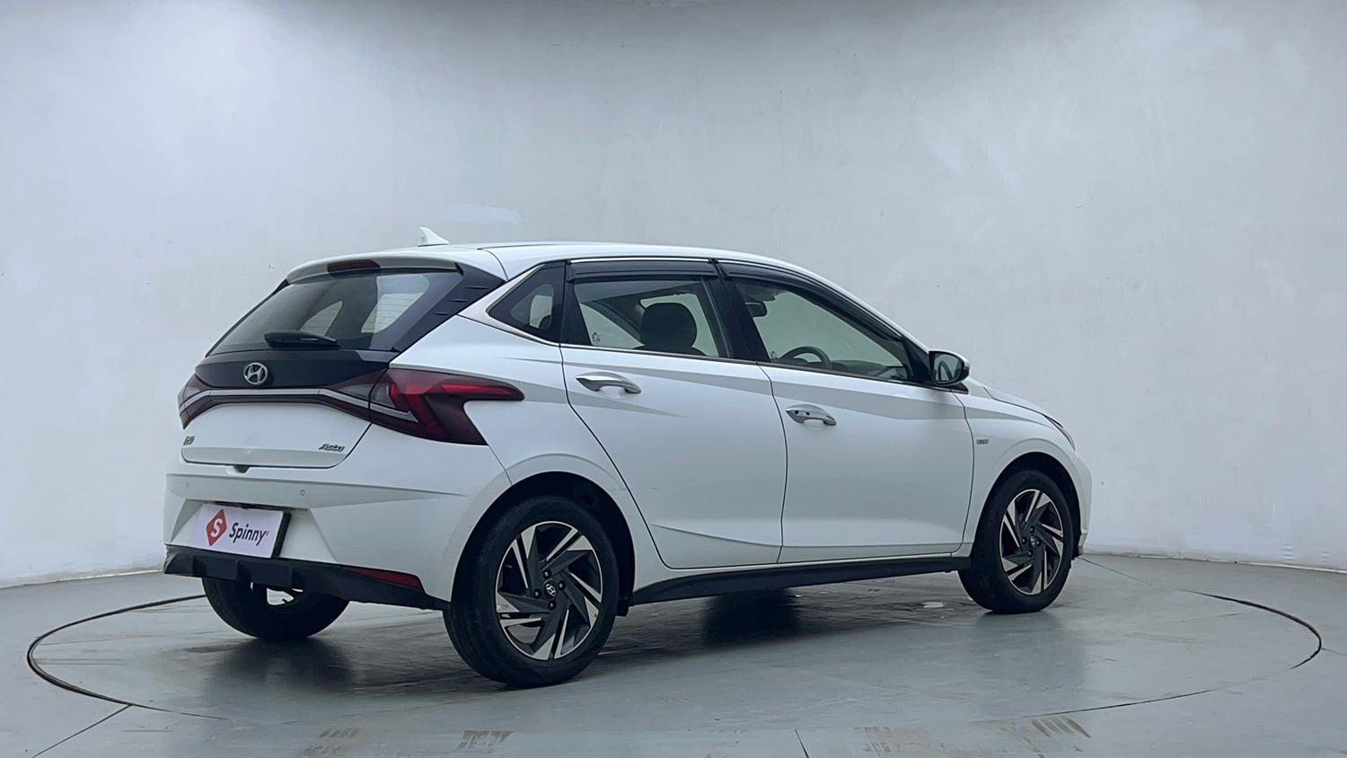 Used 2021 Hyundai New i20 Asta (O) 1.0 Turbo DCT Petrol Automatic exterior RIGHT REAR CORNER VIEW