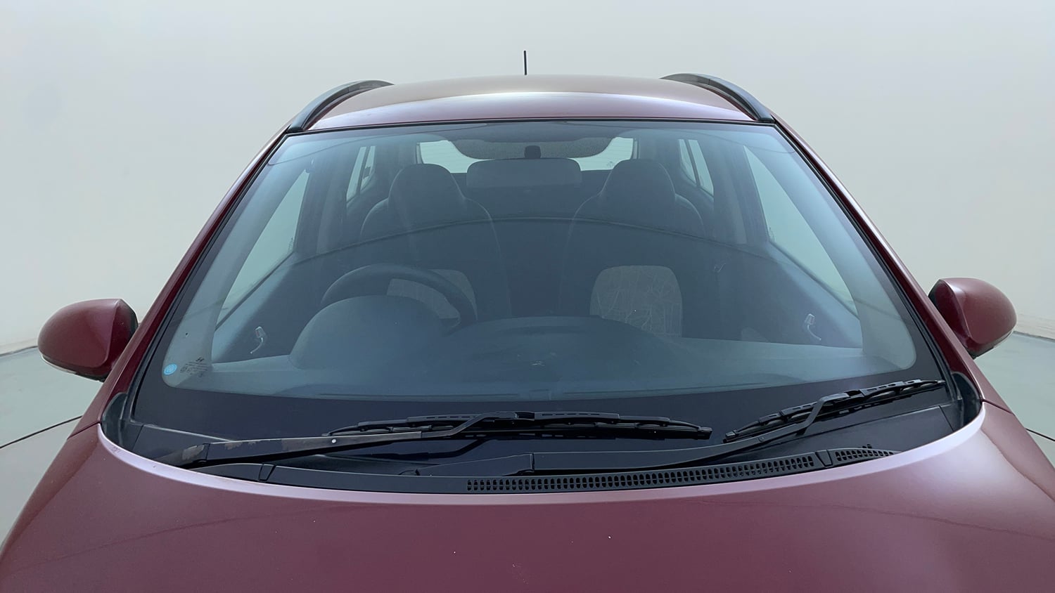 Used 2016 Hyundai Grand i10 Sportz 1.2 Kappa VTVT Petrol Manual exterior FRONT WINDSHIELD VIEW