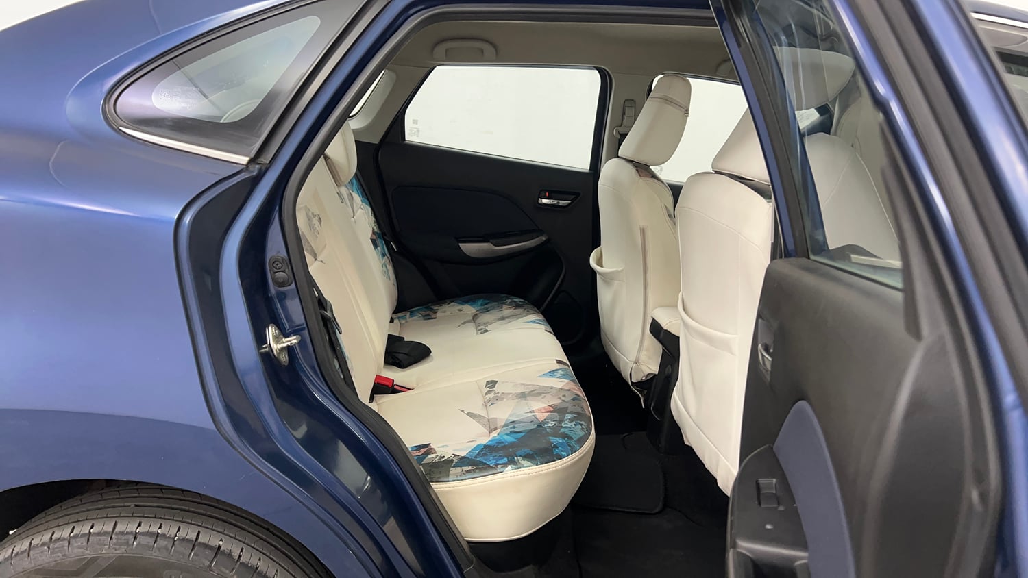 Used 2021 Maruti Suzuki Baleno Zeta Automatic Petrol Automatic interior RIGHT SIDE REAR DOOR CABIN VIEW