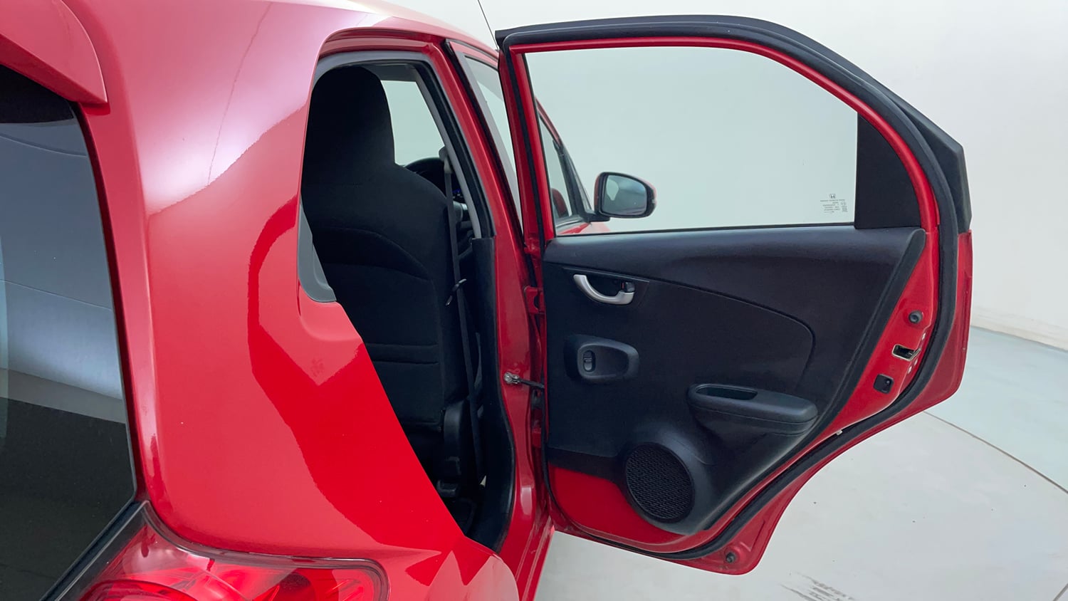 Used 2016 Honda Brio VX MT Petrol Manual interior RIGHT REAR DOOR OPEN VIEW