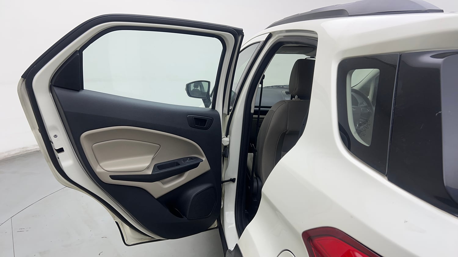 Used 2021 Ford EcoSport Trend 1.5L Ti-VCT Petrol Manual interior LEFT REAR DOOR OPEN VIEW
