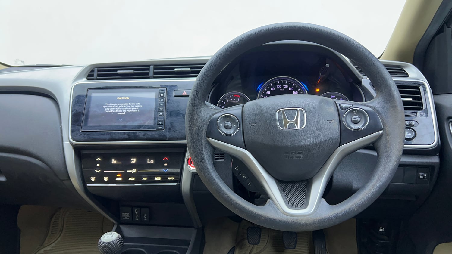 Used 2022 Honda City 4th Generation V Petrol Petrol Manual interior STEERING VIEW