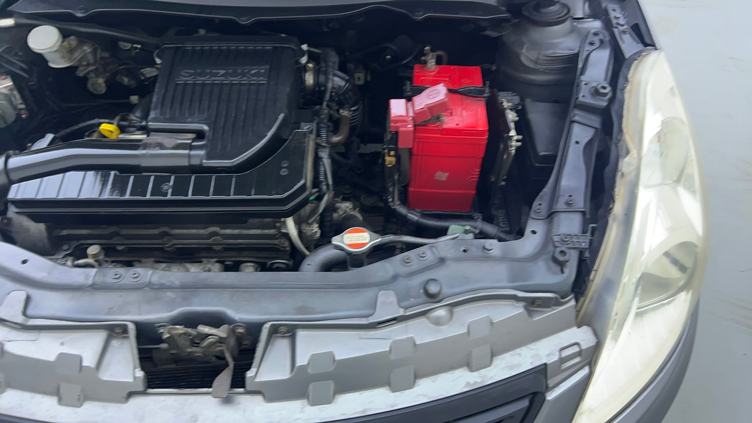 Used 2015 Maruti Suzuki Swift Dzire ZXI Petrol Manual engine ENGINE LEFT SIDE VIEW