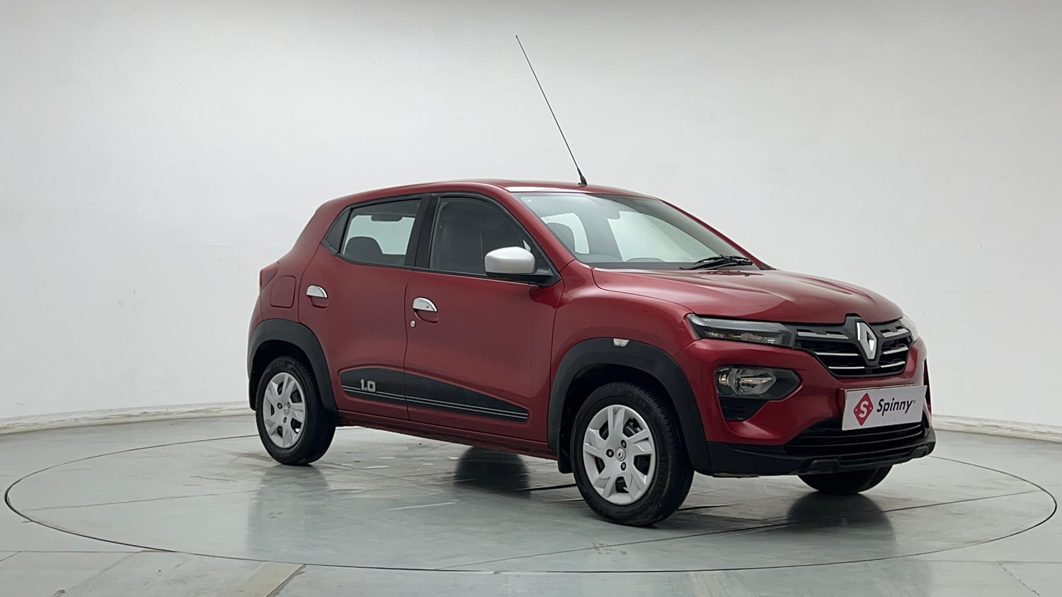 Used 2022 Renault Kwid RXT 1.0 AMT Petrol Automatic exterior RIGHT FRONT CORNER VIEW