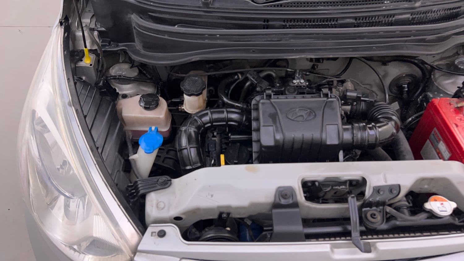 Used 2014 Hyundai Eon Era + Petrol Manual engine ENGINE RIGHT SIDE VIEW