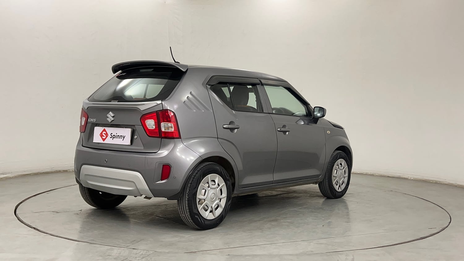 Used 2021 Maruti Suzuki Ignis Sigma 1.2 MT Petrol Manual exterior RIGHT REAR CORNER VIEW