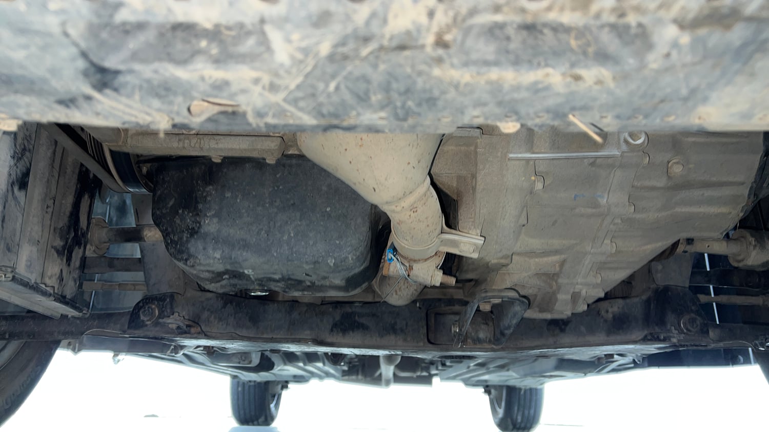 Used 2018 Maruti Suzuki S-Cross Zeta 1.3 Diesel Manual extra FRONT LEFT UNDERBODY VIEW