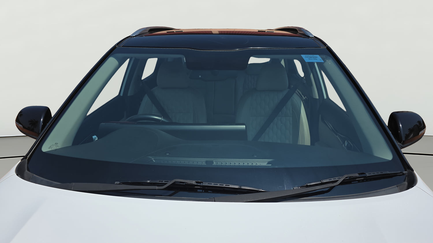 Used 2020 Kia Seltos HTX IVT 1.5 Petrol Automatic exterior FRONT WINDSHIELD VIEW