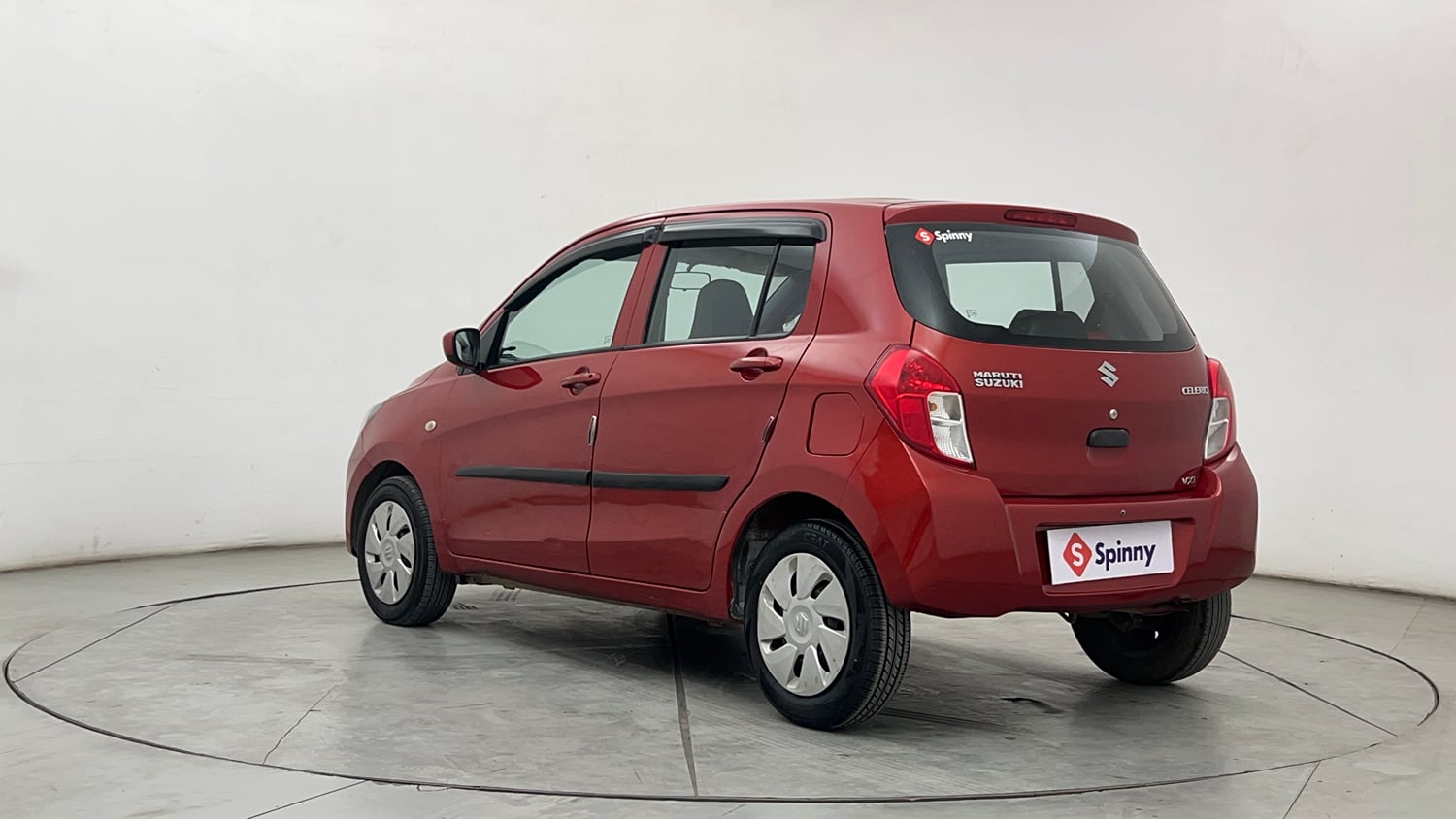 Used 2015 Maruti Suzuki Celerio VXi Petrol Manual exterior LEFT REAR CORNER VIEW
