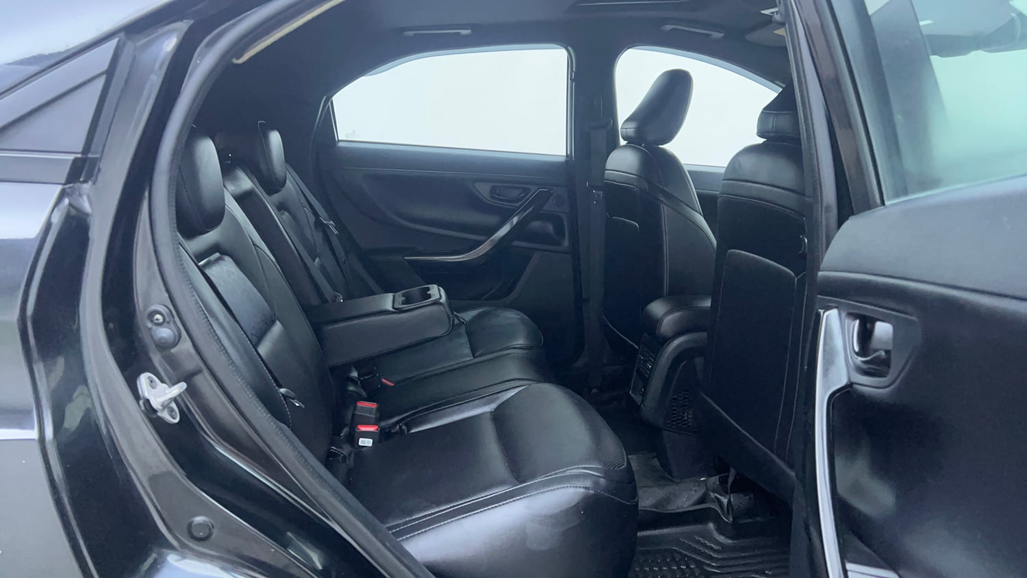 Used 2024 Tata Nexon Fearless Plus (S) 1.5 Diesel 6MT Dark Edition Diesel Manual interior RIGHT SIDE REAR DOOR CABIN VIEW