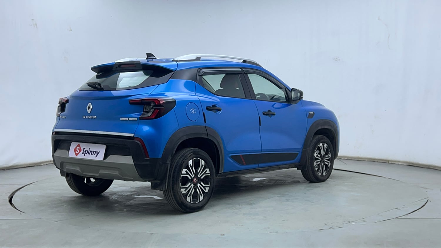 Used 2022 Renault Kiger RXZ Turbo CVT Petrol Automatic exterior RIGHT REAR CORNER VIEW