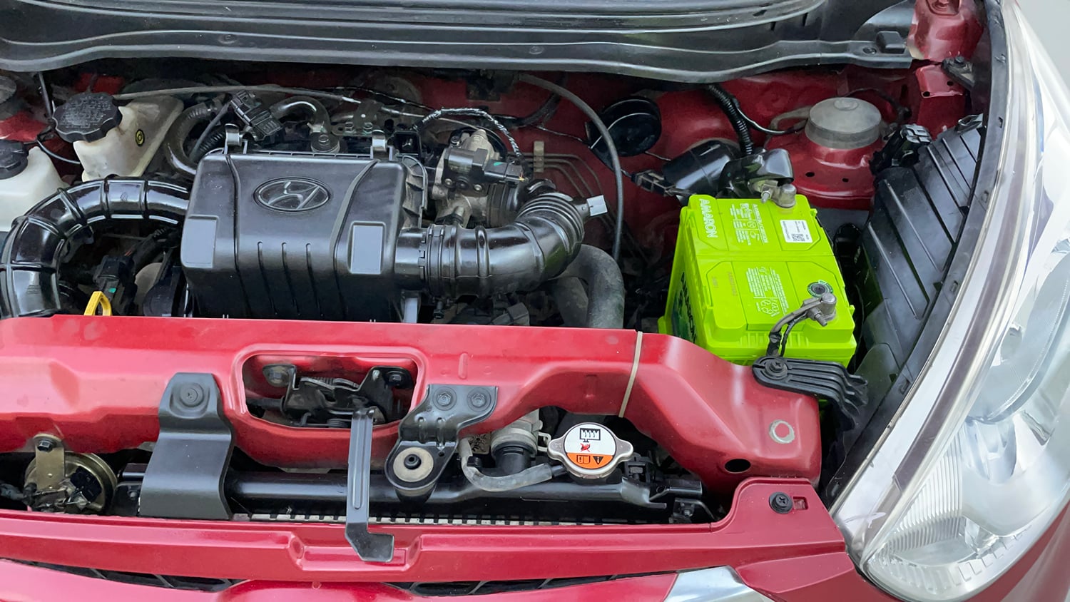 Used 2016 Hyundai Eon D-Lite + Petrol Manual engine ENGINE LEFT SIDE VIEW