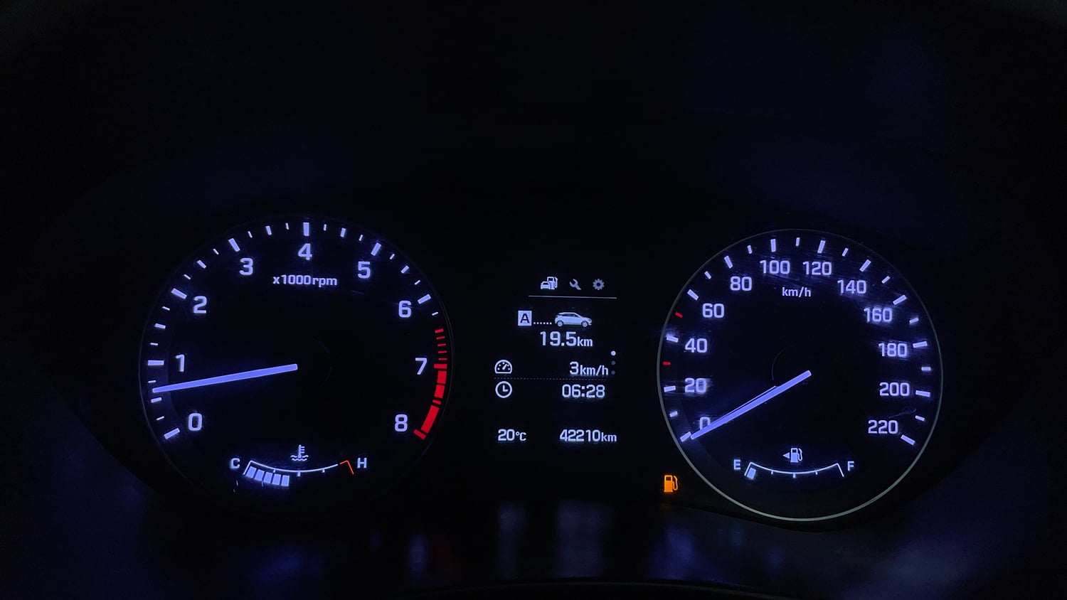 Used 2015 Hyundai Elite i20 Asta 1.2 Petrol Manual interior CLUSTERMETER VIEW